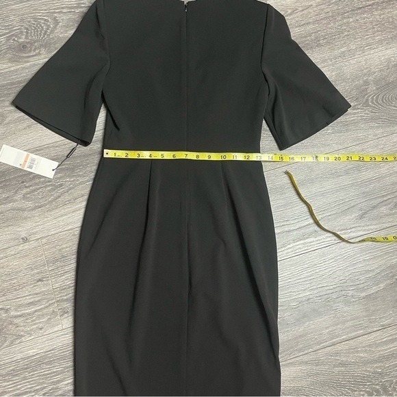Calvin Klein A-Line Sheath Dress with Button Detail Size 2 0134 - Picture 7 of 11